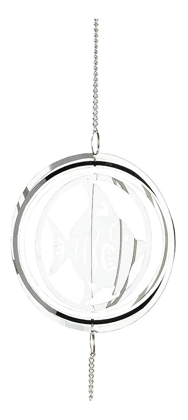 Edelstahl Girlande &quot;Maritim&quot;, Fisch