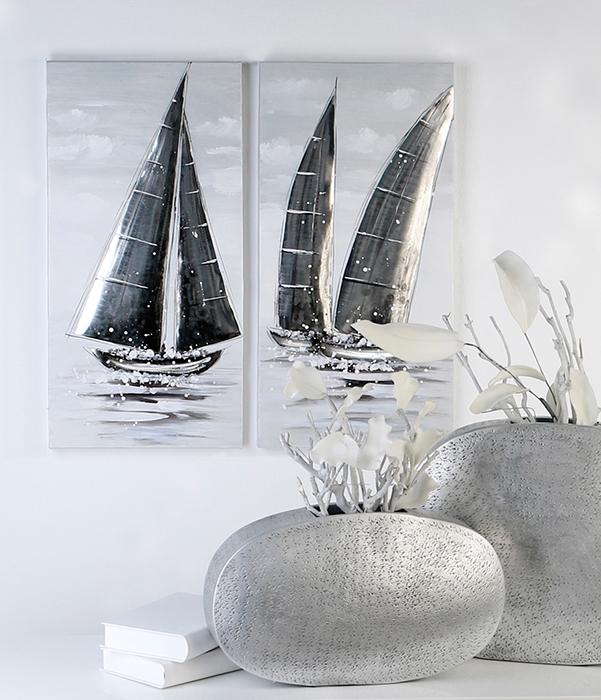 Bild&quot;Regatta&quot;, zwei Schiffe