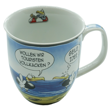 Hösti Becher Touristen vollkacken 