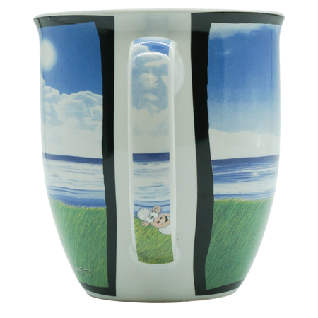 Hösti Becher Sehnsucht   10x9cm Porzellan