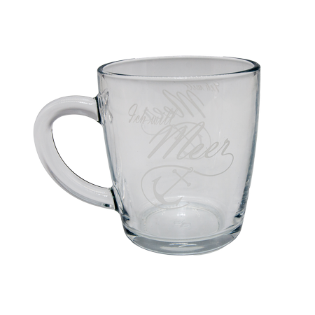 Teeglas &quot;Ich will Meer&quot; ca. 34cl