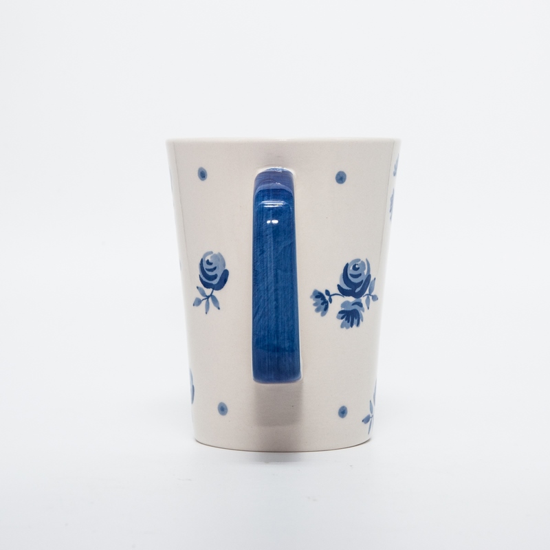 Becher &quot;Blue Rose&quot;