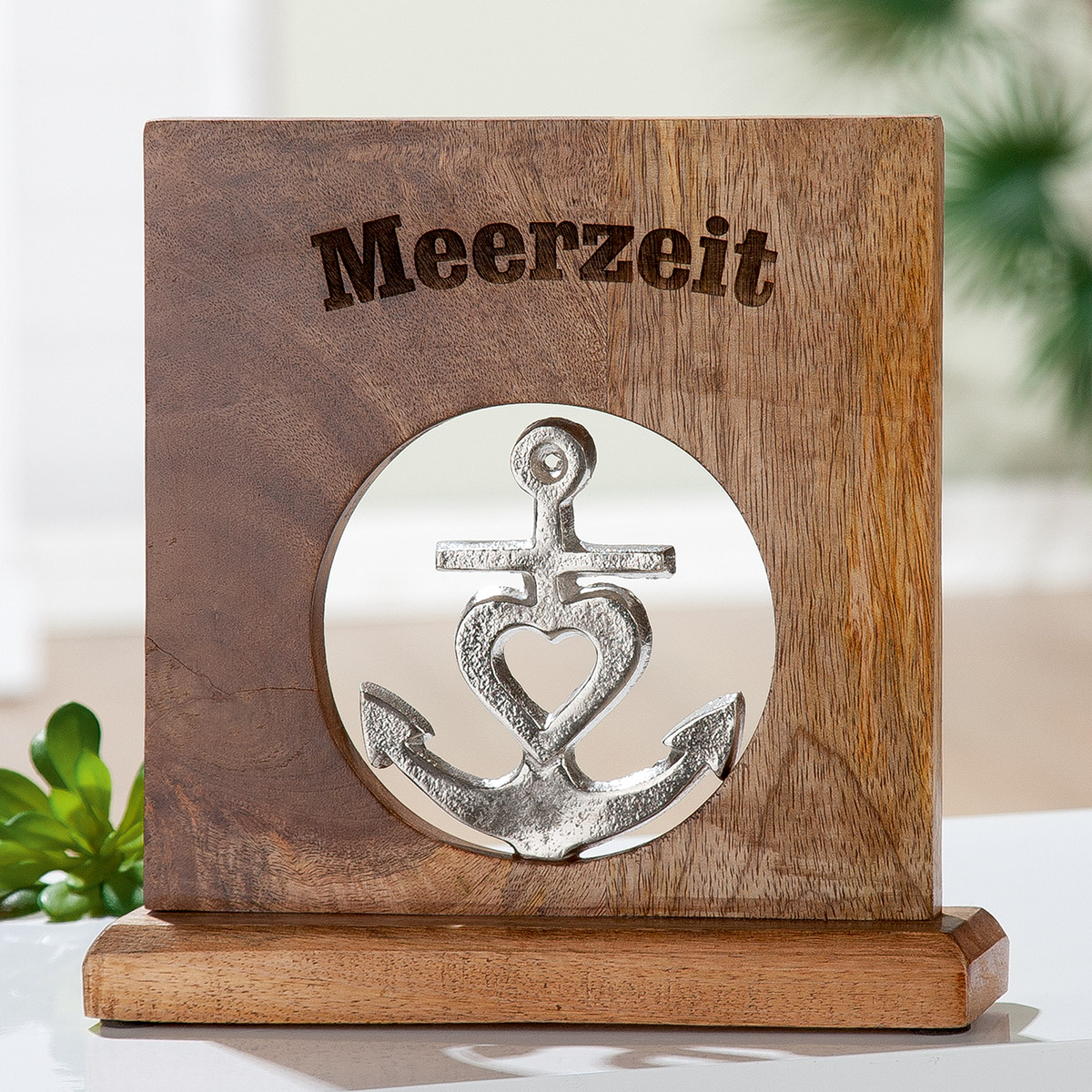 Holz Standrelief &quot;Meerzeit&quot;