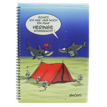 Hösti  Schreibblock A4 mit 3D