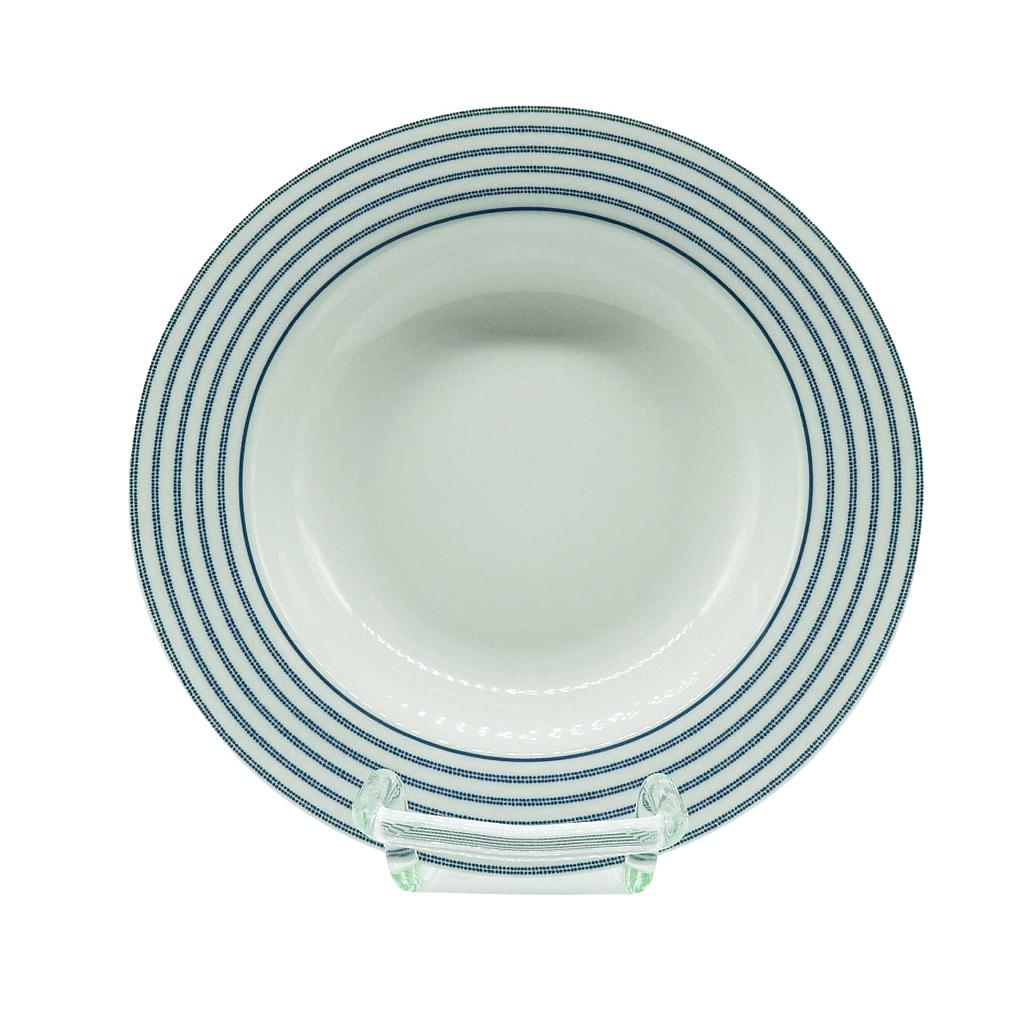 Teller, tief "Candy Stripe" 22 cm