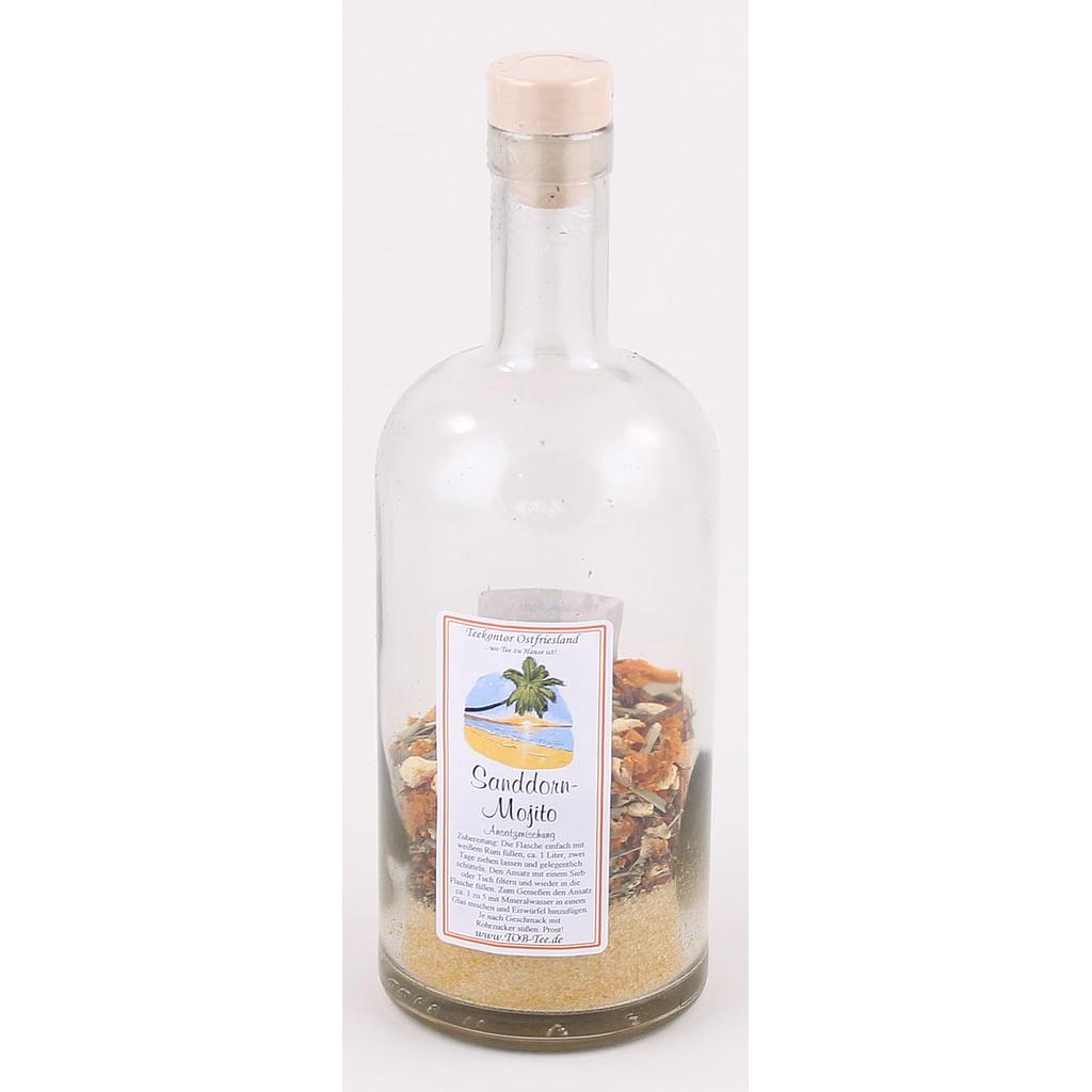 Longdrink-Flasche "Sanddorn-Mojito"