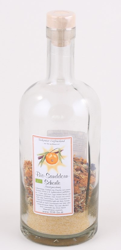 Longdrink-Flasche "Sanddorn-Schorle"