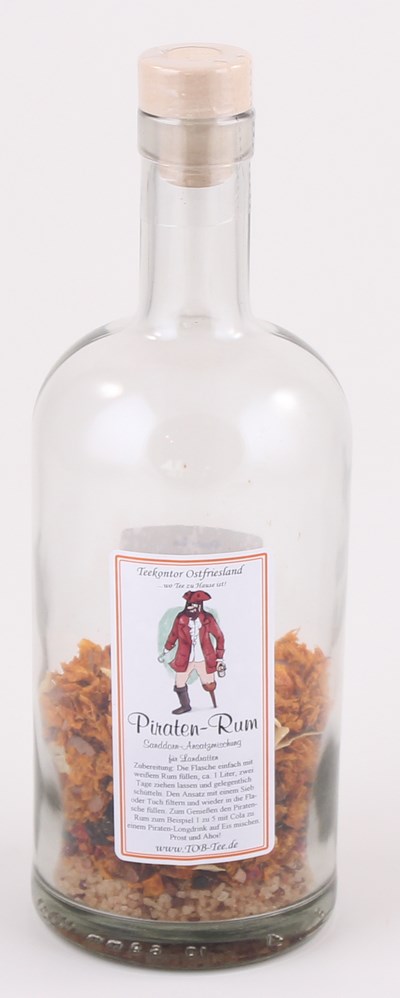 Longdrink-Flasche &quot;Piraten-Rum&quot;
