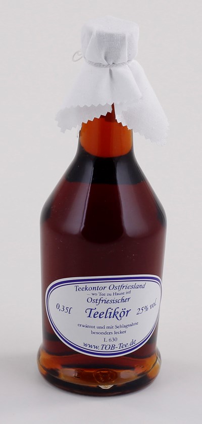 Teelikör mit Vanille-Schote, 0,35l, 25% Vol.