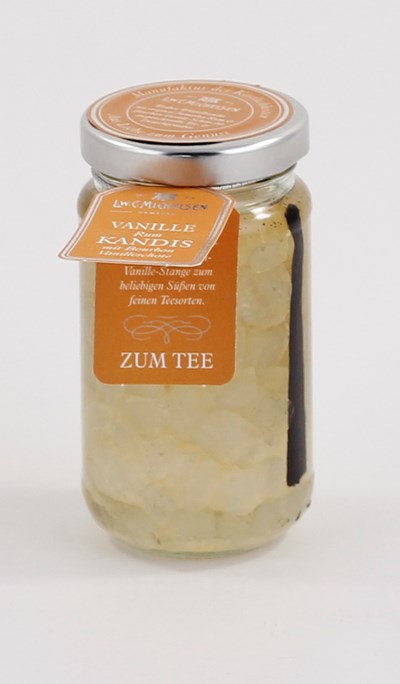 Rumkandis mit Vanille-Stange -Anhänger-, 250 g