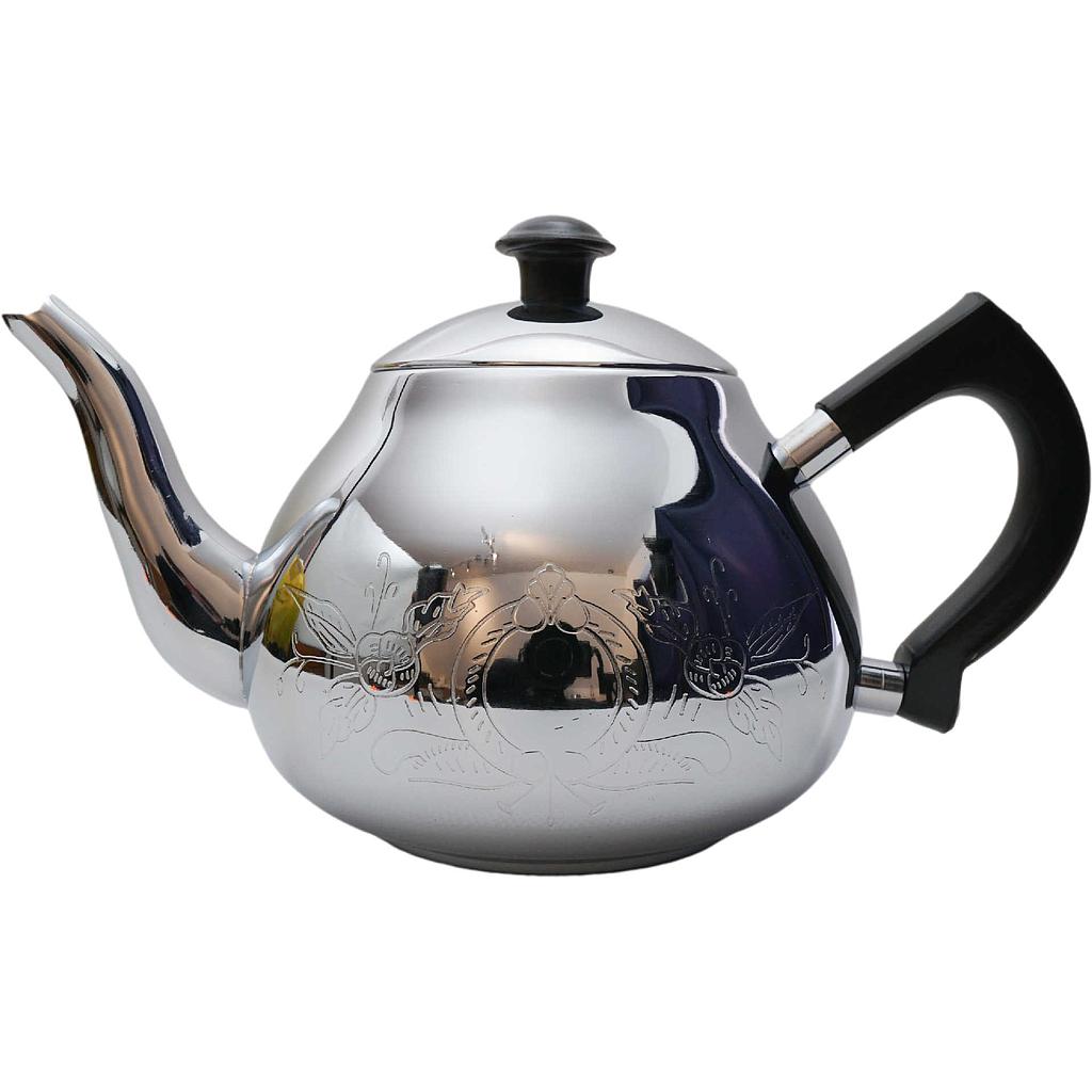 Teekanne mit Ostfriesen-Muster 1,0l (Loser Deckel)