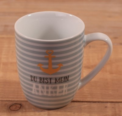 Becher &quot;Du bist mein Anker&quot; 0,25l