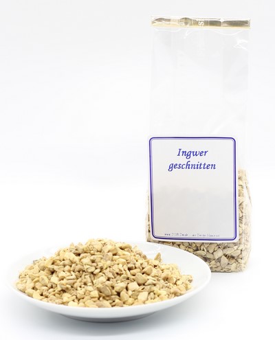 Ingwer, geschnitten