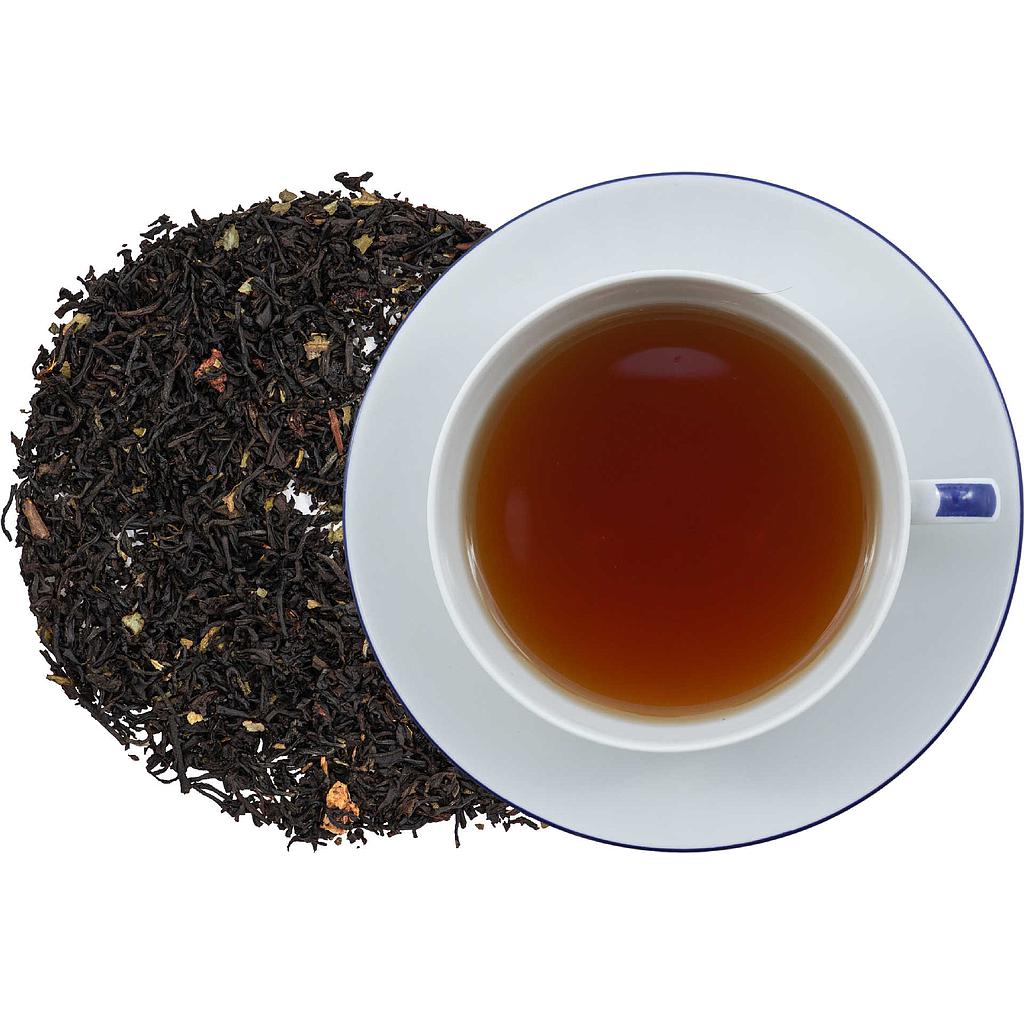 Schwarztee Erdbeere/Sahne