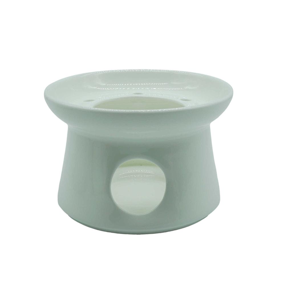 Bone China Stövchen &quot;Epsilon&quot; H. 8 / D. 12 cm