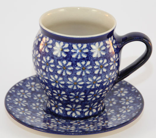 Unterteller für bömisch/Mollytasse, "Dattein"