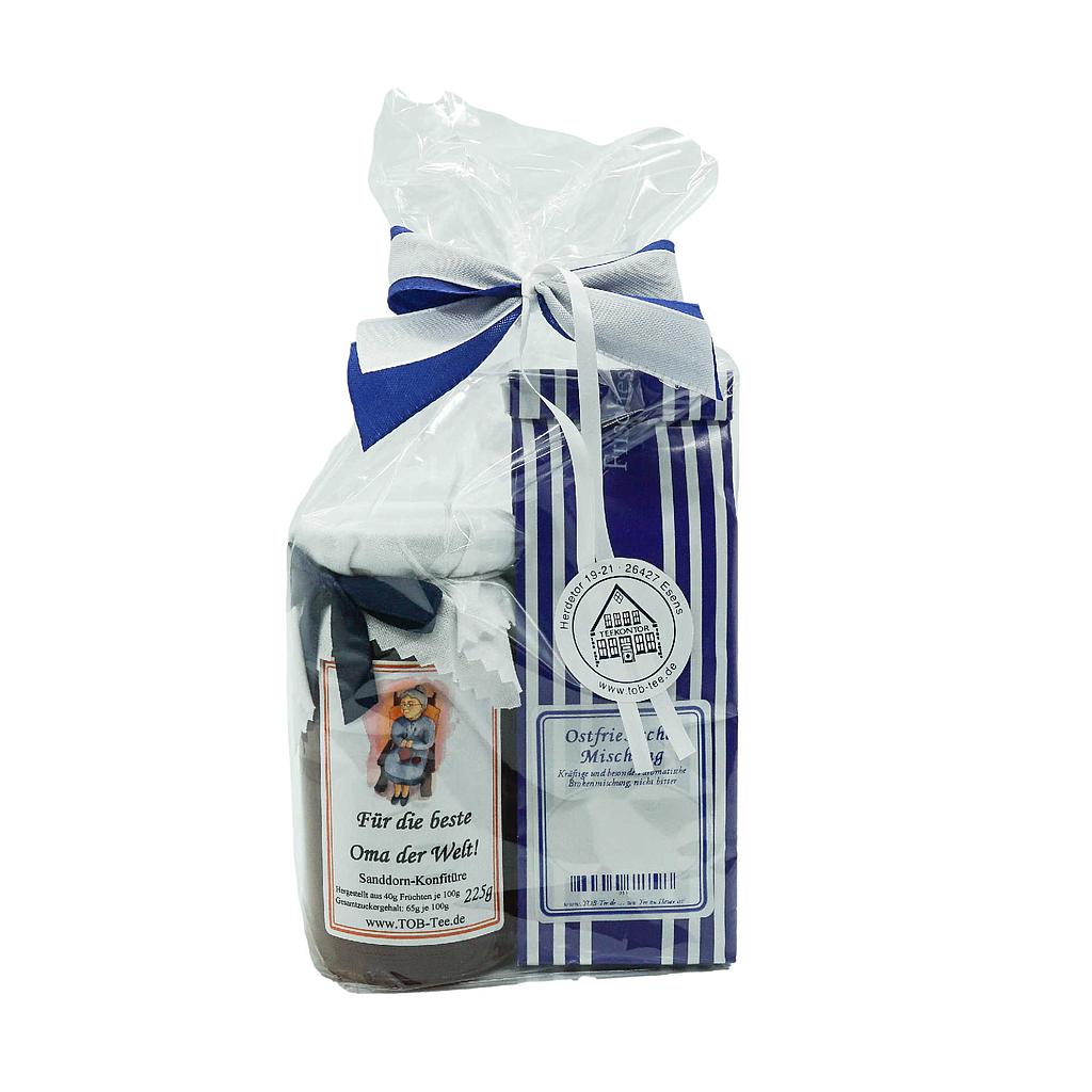Teepräsent Marmelade „Für die beste Oma“