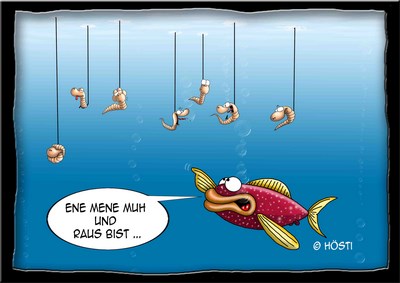 Hösti Postkarte Ene Mene Muh