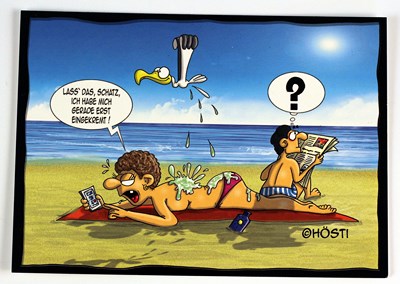 Hösti Postkarte Eincremen