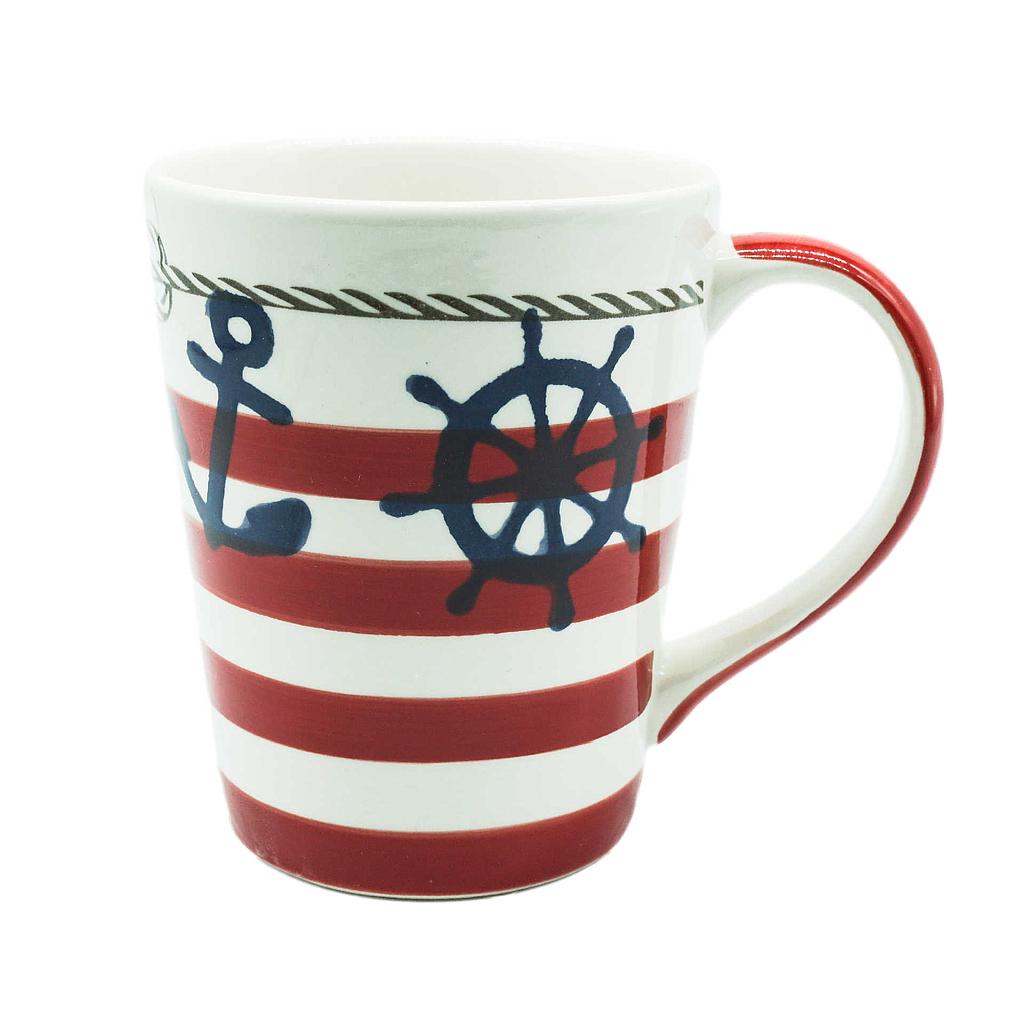 Becher "Silje" 0,3 l, Keramik, 2-fach sortiert, H 10,6 cm, Ø 8,2 cm