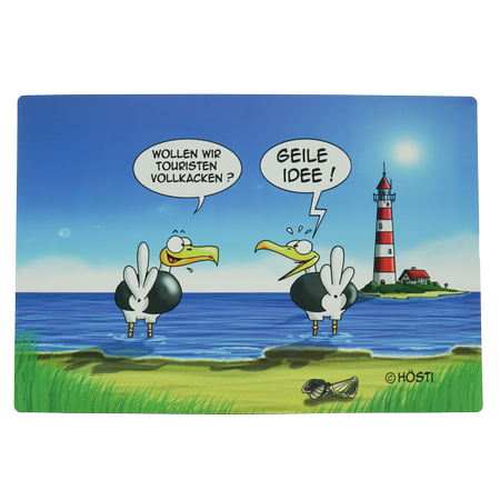 Hösti Mouse Pad Touristen vollkacken 