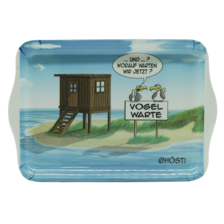 Hösti Tablett  Vogelwarte
