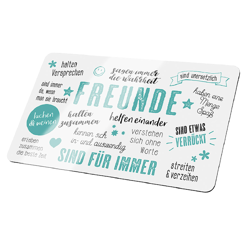 Brettch Weisheit &quot;Freunde&quot; 