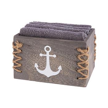 Gästehandtücher in Box "Anker"