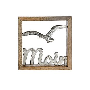 Holz Rahmen "Moin"