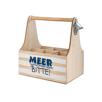 6er-Flaschenträger MEER BITTE