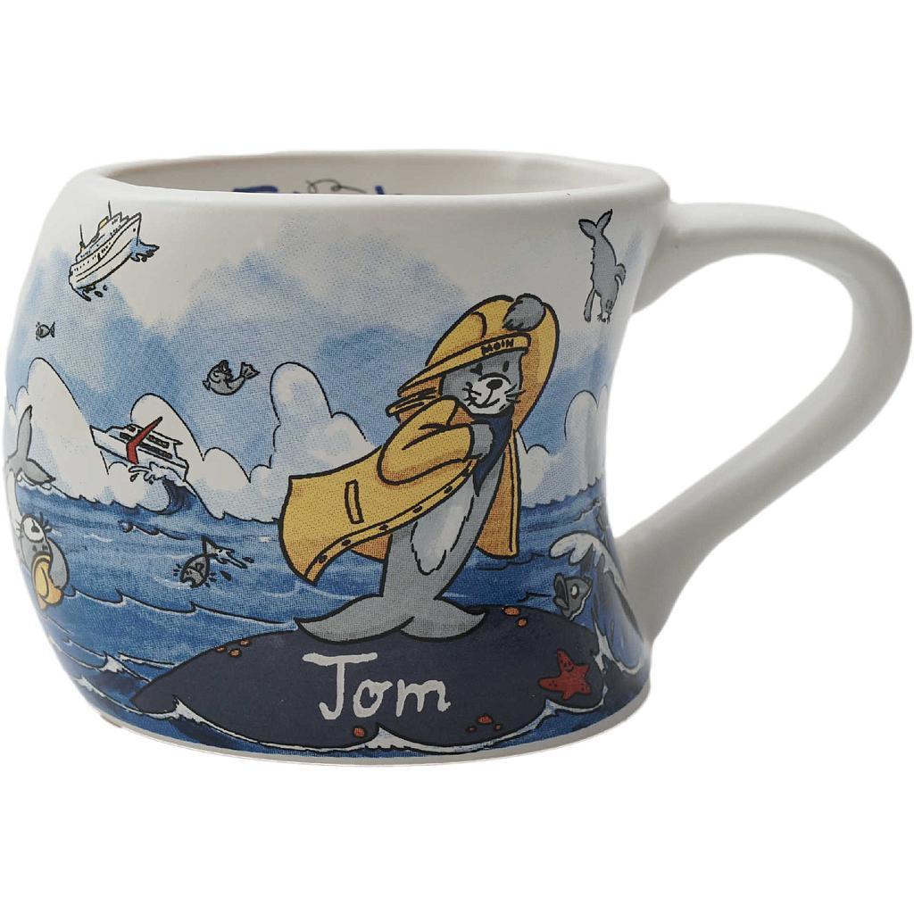 Kinderbecher Steife Brise "Seehunde"