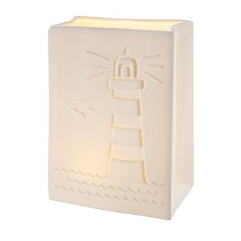 Porzellan LED-Tasche "Leuchtturm"
