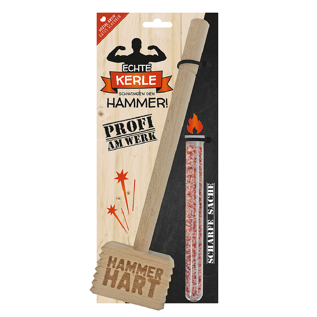 Holz Fleischhammer Echte Kerle