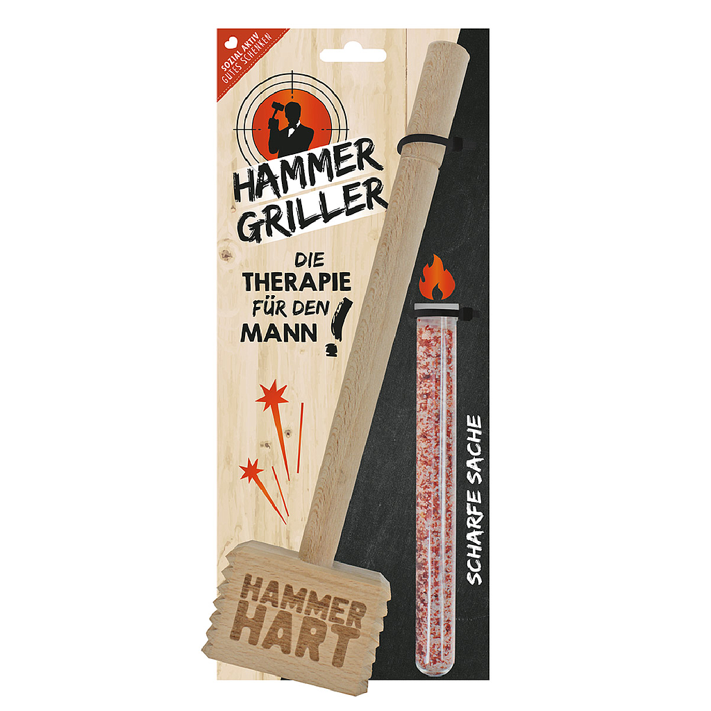 Holz Fleischhamm.Hammer Griller
