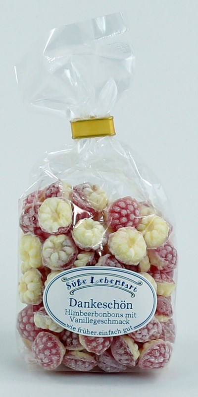 Dankeschön, Himbeer Vanille, 120 g