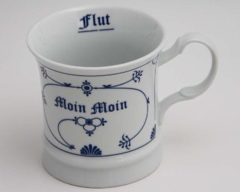 Herrenbecher Ind-Blau "Moin Moin"
