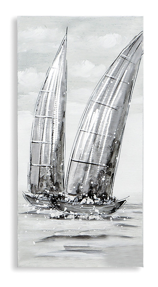 Bild&quot;Regatta&quot;, zwei Schiffe