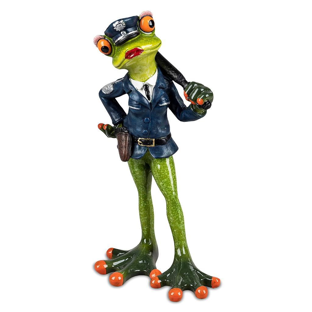 Frosch Polizistin