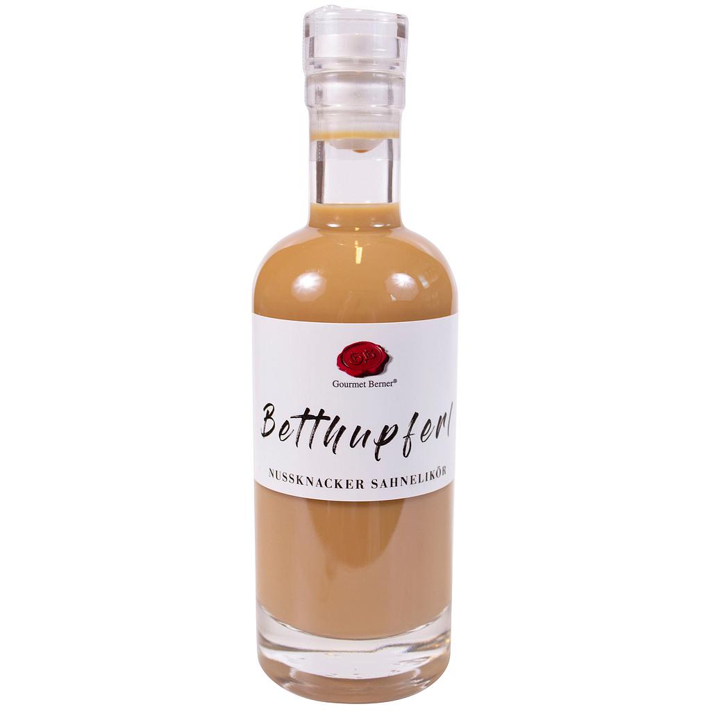 Betthupferl, Nussknacker Sahnelikör, 17%vol., Aspektflasche, 0,2l 