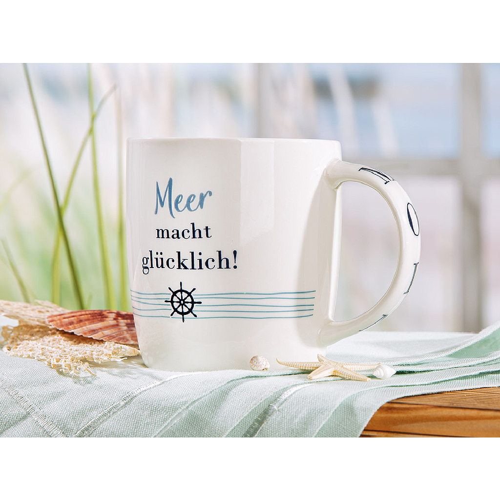 Tasse &quot;Wellenglück&quot;
