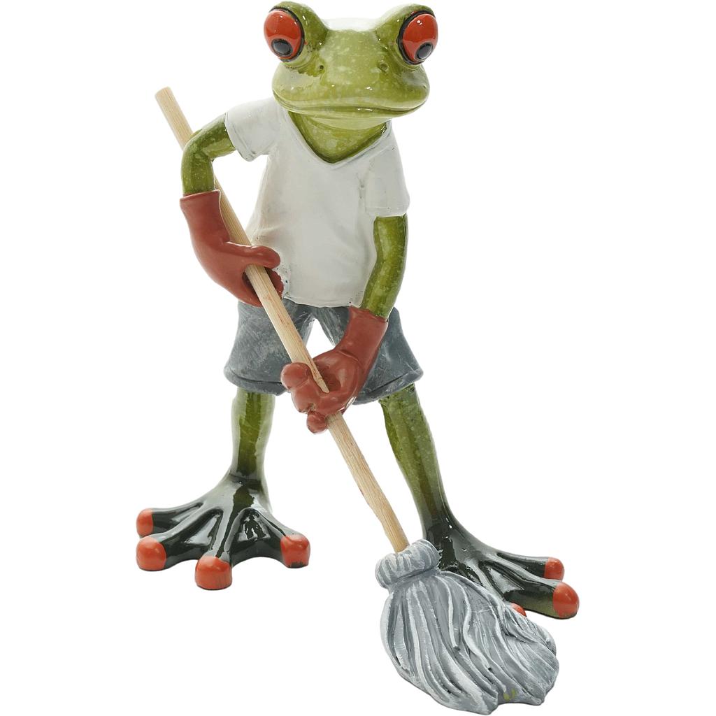 Frosch Hausputz Mann