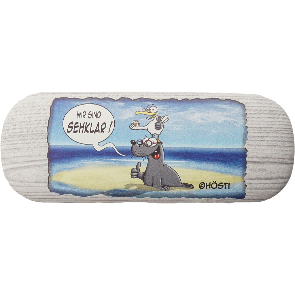 Hösti Brillenbox "Wir sind sehklar"