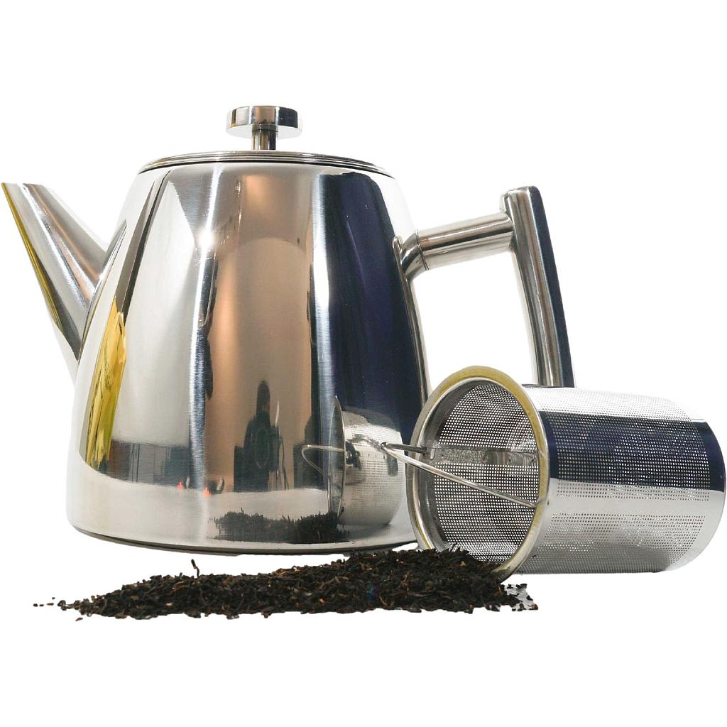 Teekanne doppelwandig incl. Filter 1,2l