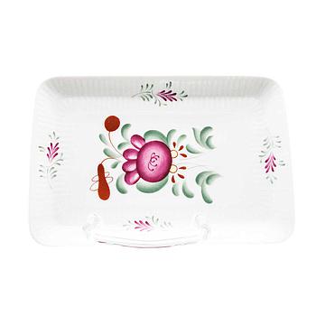 Butterplatte 18,5x12,5 cm Ostfriesenrose (Amina)