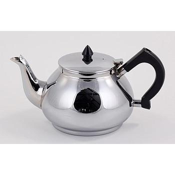 Teekanne blank 0,6l (Klappdeckel)