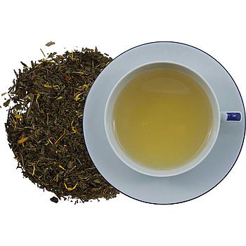 Grüntee Sanddorn-Sahne