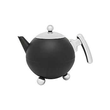 Teekanne Bella Ronde 1.2L mattschwarz