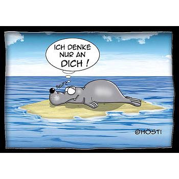 Hösti Postkarte "Ich denke nur an dich"