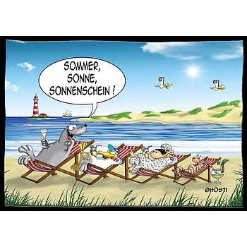 Hösti Postkarte "Sommer, Sonne, Sonnenschein"