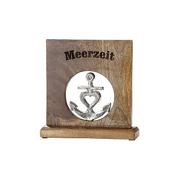 Holz Standrelief "Meerzeit"